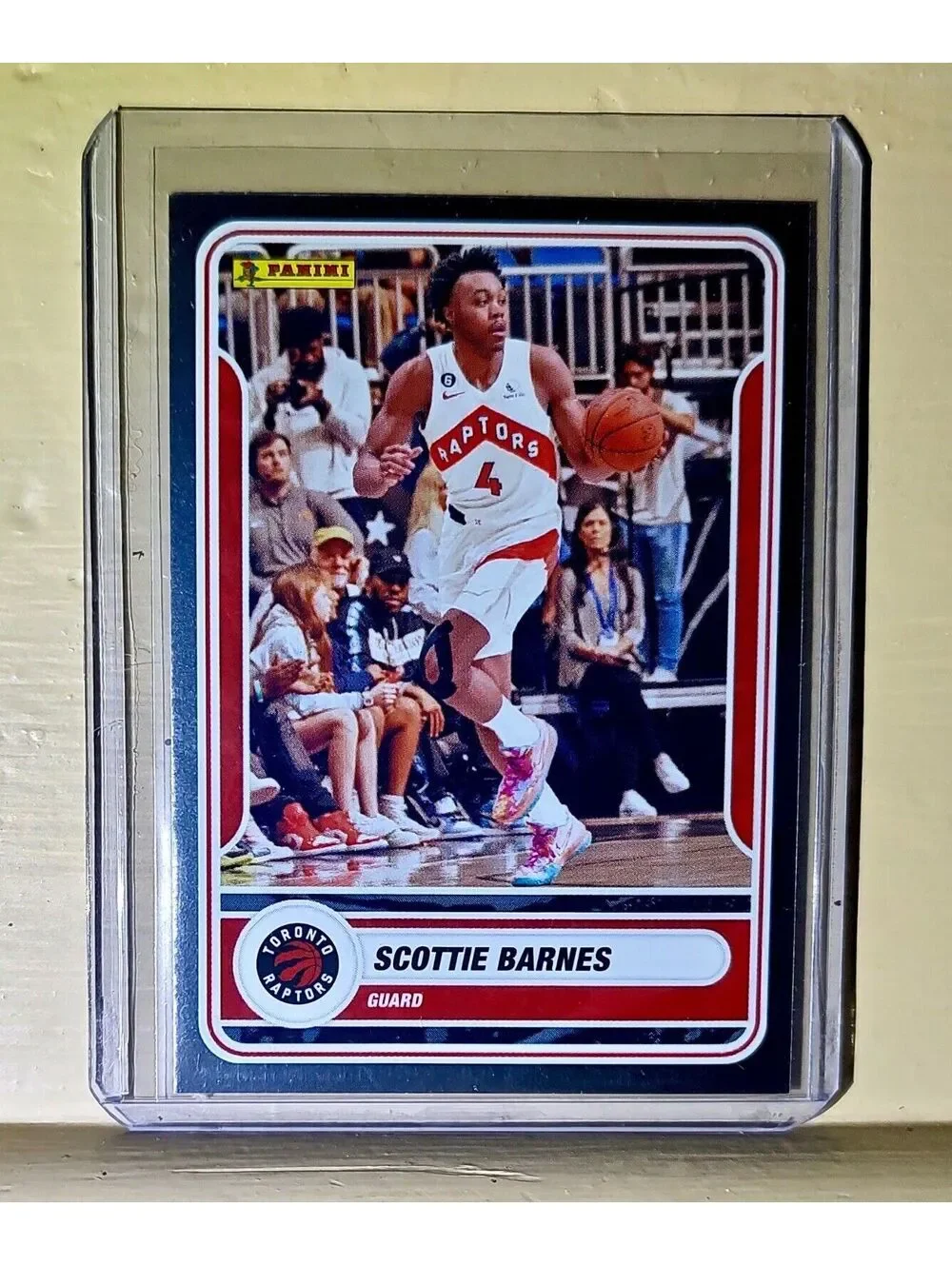 Scottie Barnes 2023-24 Panini NBA Silver Foil Parallel #61 Card Cavaliers